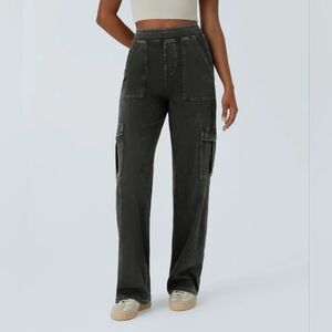 Halara Flex Denim Charcoal